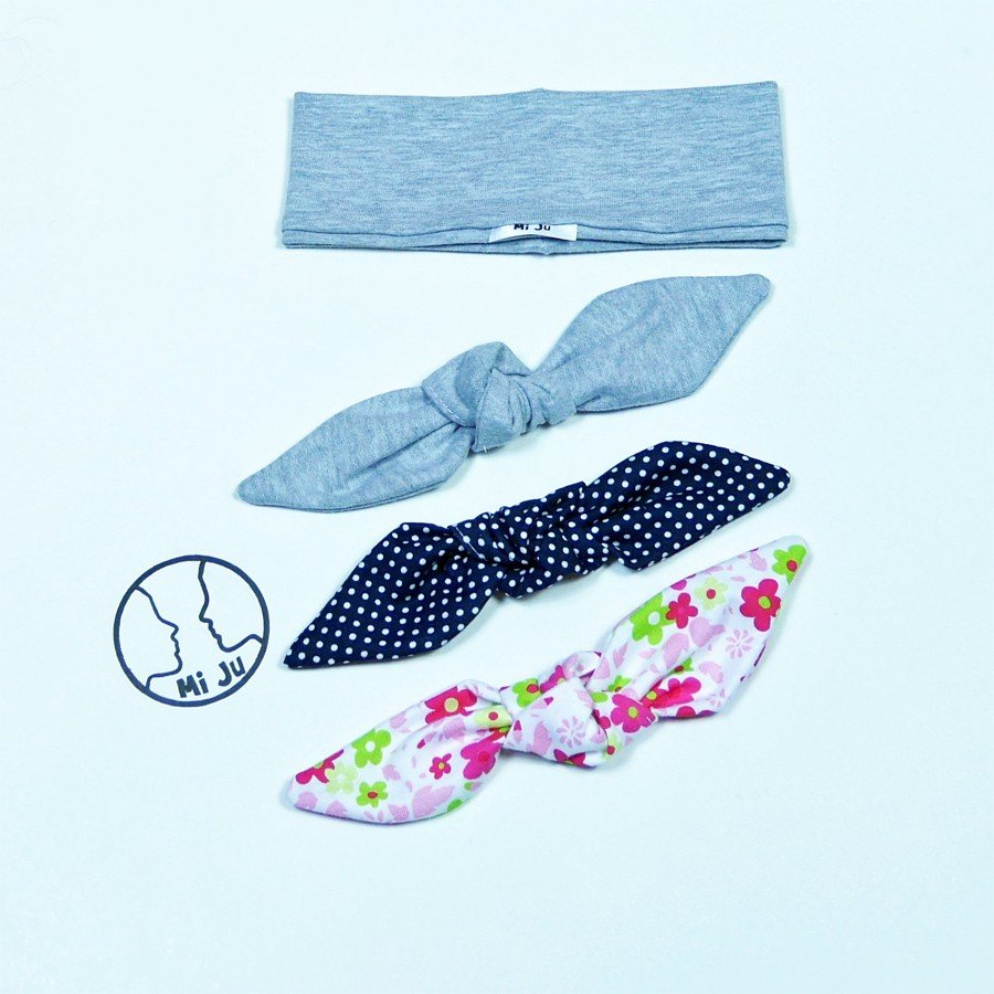 MiJu - Komplet, opaska plus 3 pinup - Esy Floresy 