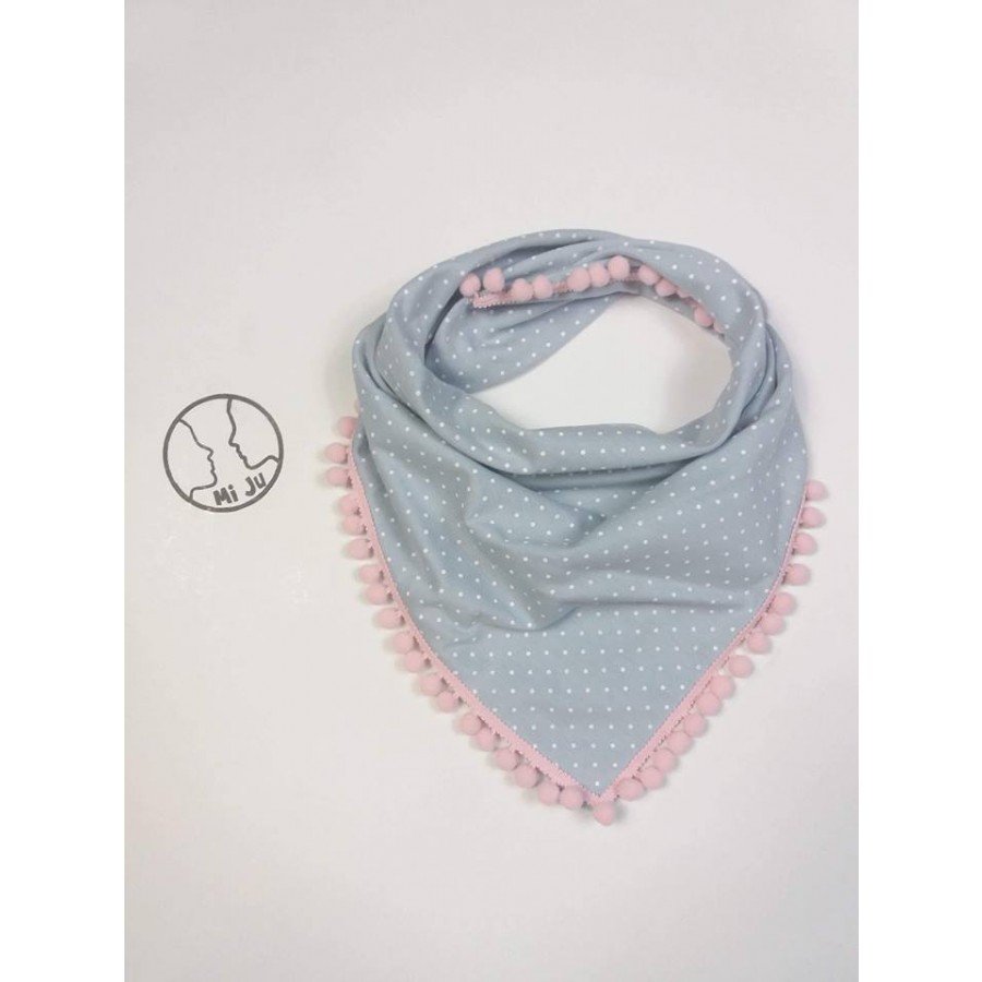 MiJu - Chustka z pomponami - Esy Floresy 
