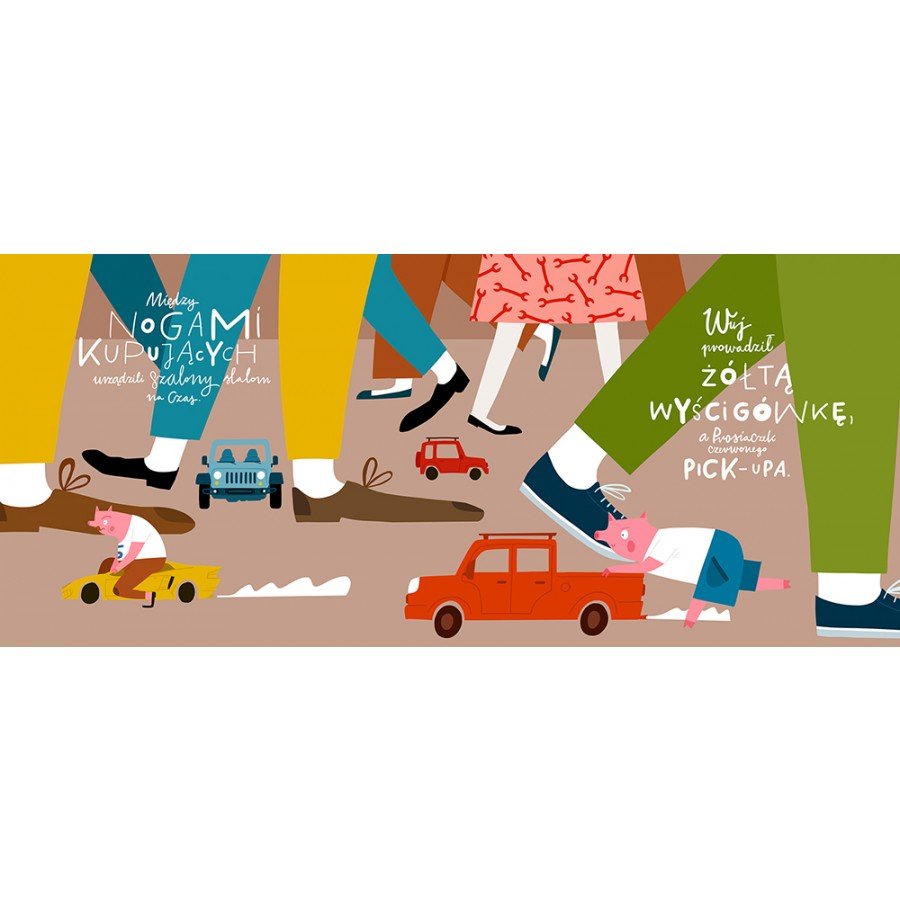 Prosiaczek i pojazdy - Esy Floresy 