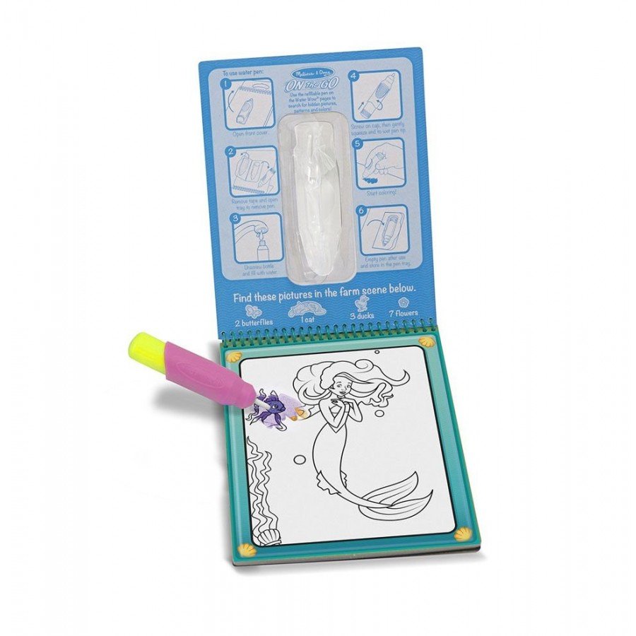 Melissa & Doug - Wodna Kolorowanka Water Wow! - Księżniczki - Esy Floresy 