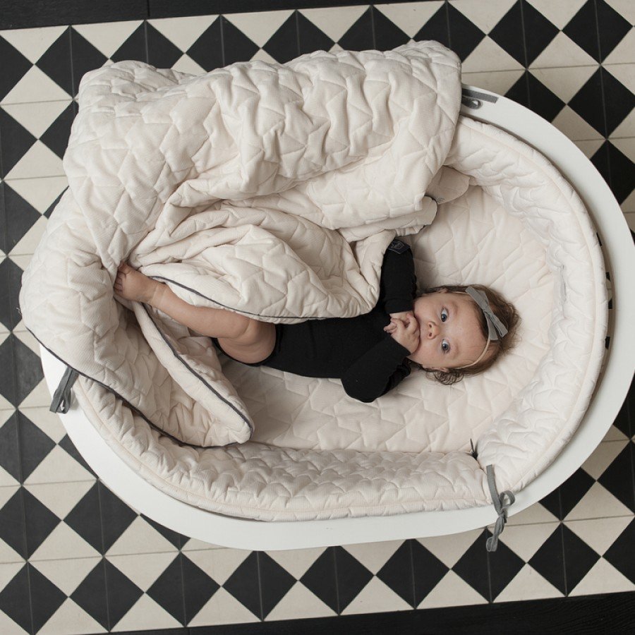 La Millou - Blanket & Mid Pillow Set/ Powder Pink Velvet Collection - Esy Floresy 