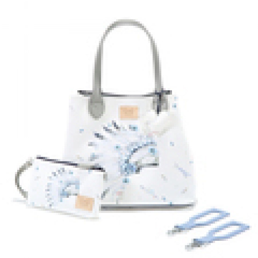 La Millou - Torba Medium z Saszetką - Navaho Sky Bright - Premium by Katarzyna Zielińska - Esy Floresy 