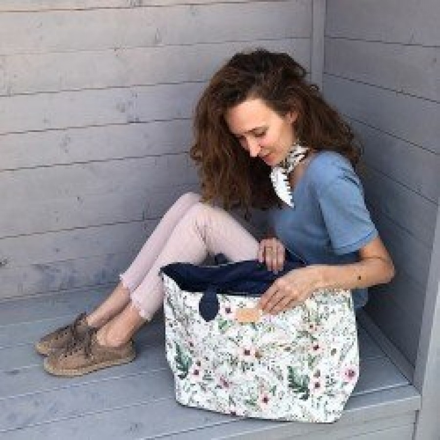 La Millou - Torba Large z Saszetką - Navaho Sky Bright - Premium by Katarzyna Zielińska - Esy Floresy 