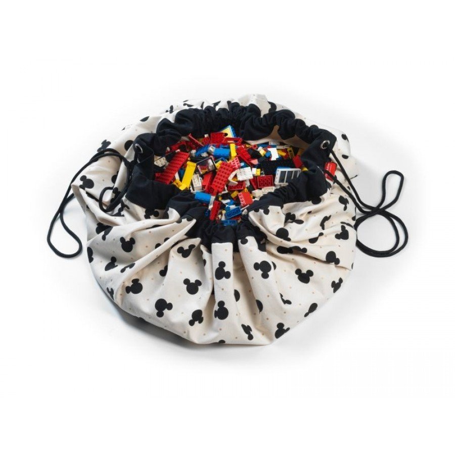 Play&Go Worek Disney Mickey Black - Esy Floresy 