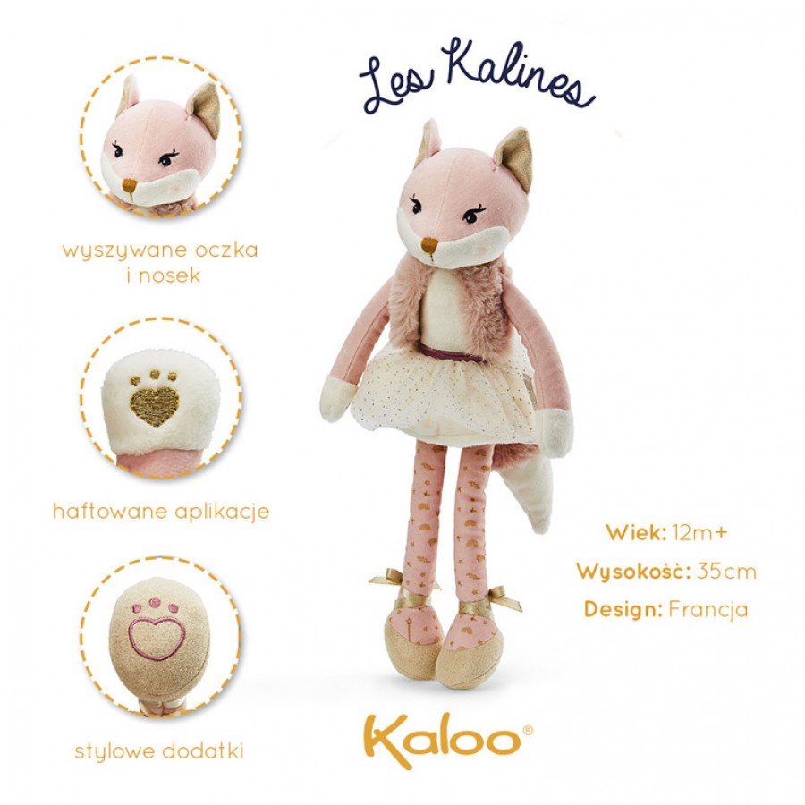 Kaloo Lisica Roxia 35 cm w pudełku kolekcja Les Kalines - Esy Floresy 