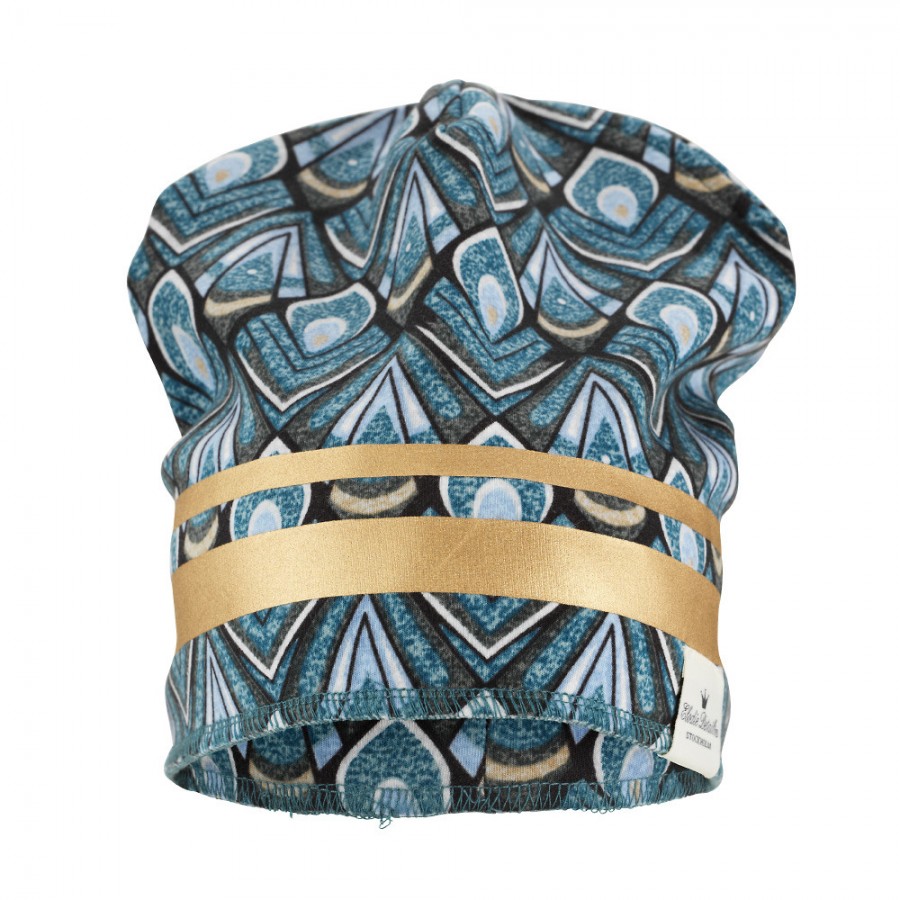 Elodie Details - Czapka Wiosenna - Gilded Everest Feathers 6-12m - Esy Floresy 