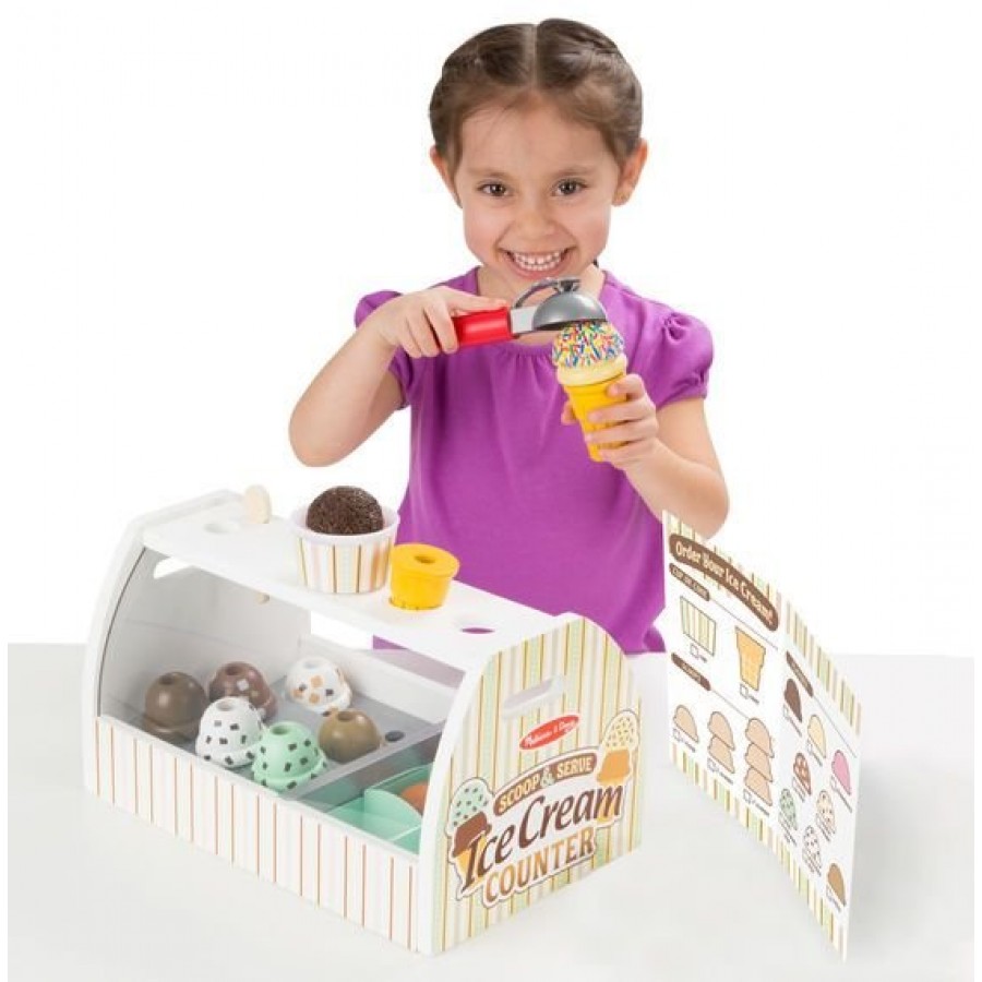 Melissa & Doug, zabawka sklep z lodami Lodziarnia  - Esy Floresy 