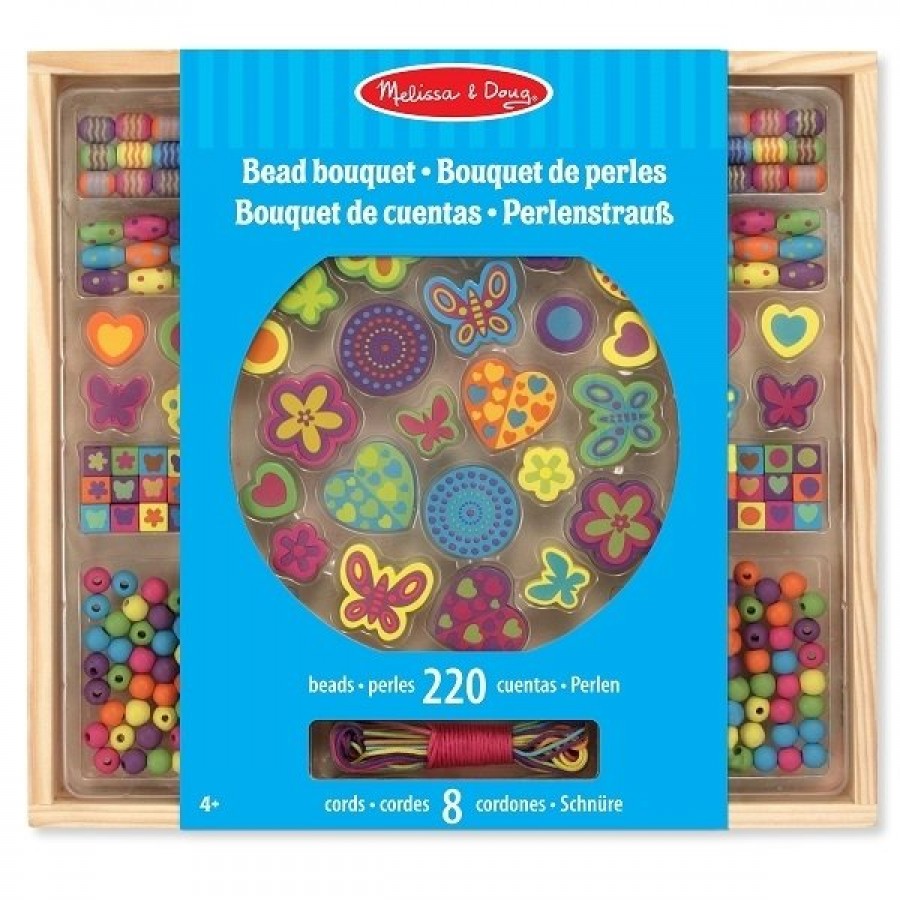 Melissa & Doug, Zestaw koralików  - Esy Floresy 