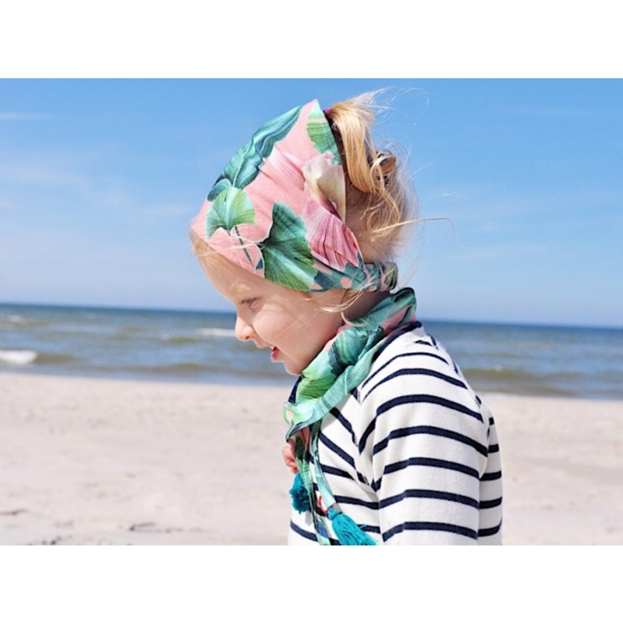 La Millou - BAMBUSOWA OPASKA PRZEDSZKOLAKA - BOHO NEON ARROWS - Esy Floresy 