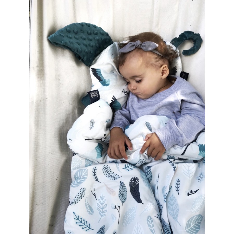 La Millou - PODUSIA SLEEPY PIG - LADY PEONY - POWDER PINK - BY MAŁGORZATA ROZENEK - MAJDAN - Esy Floresy 