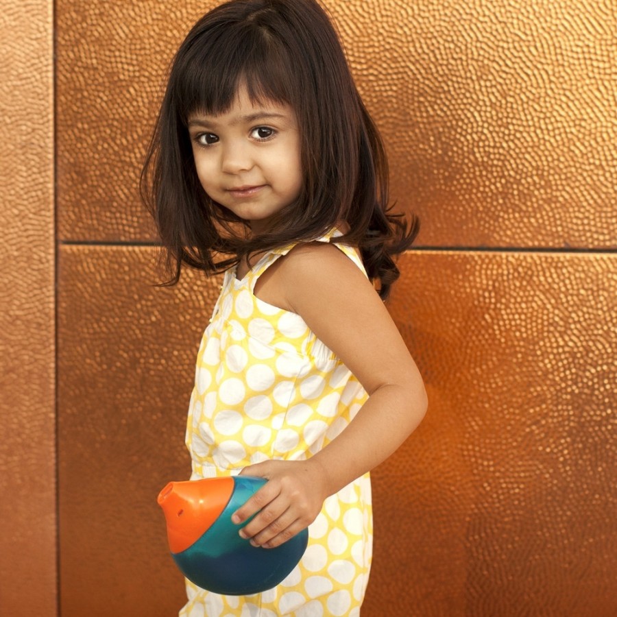 Boon - Kubek niekapek fluid Blue/Orange - Esy Floresy 