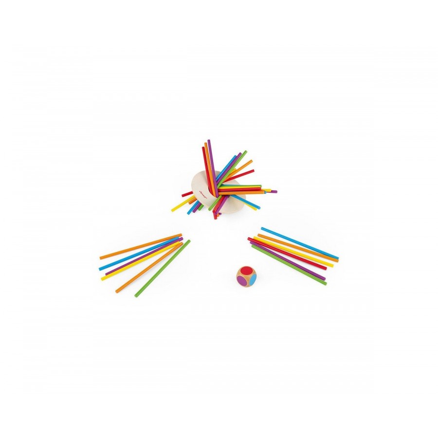 Janod - Gra zręcznościowa Zwariowane patyczki  - Esy Floresy 