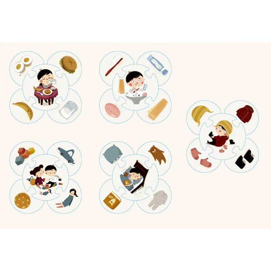 Puzzle co tu pasuje Pucio . - Esy Floresy 