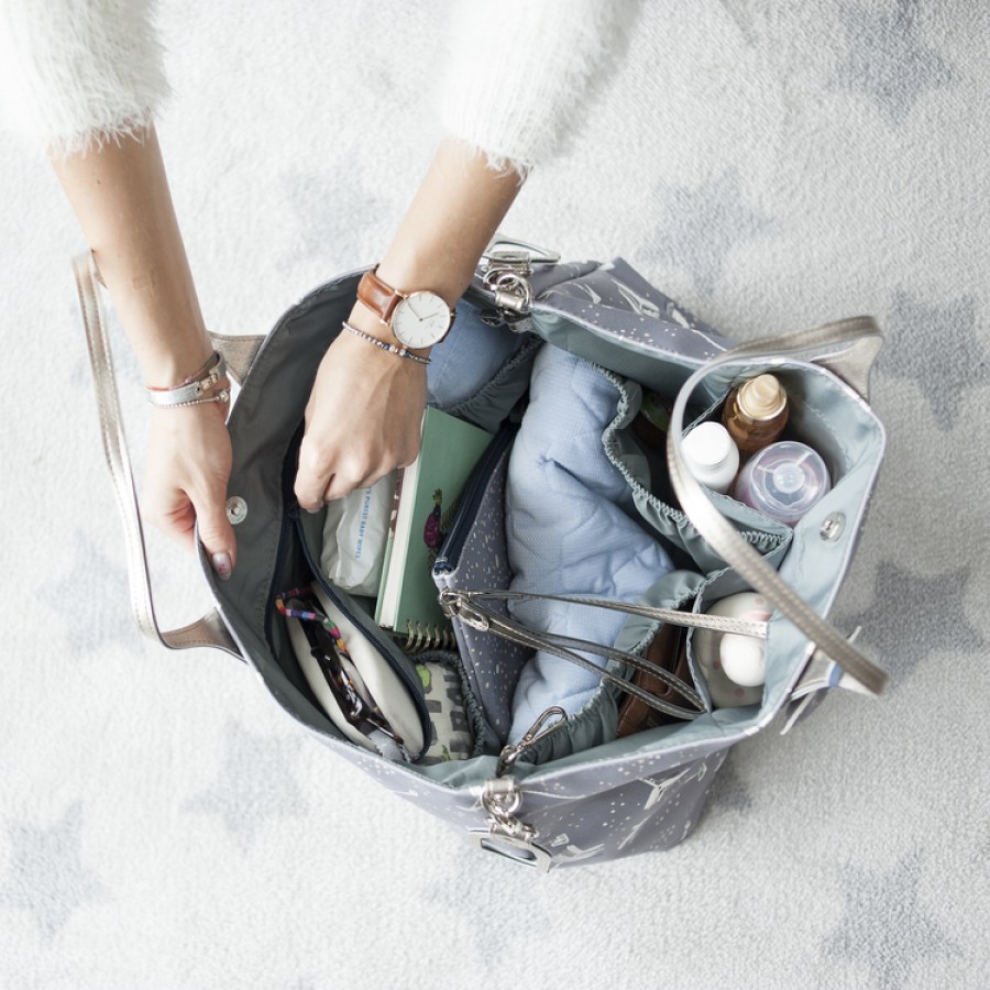 La Millou - Torba Large z saszetką - I'm Raccon - premium by Katarzyna Zielińska . - Esy Floresy 