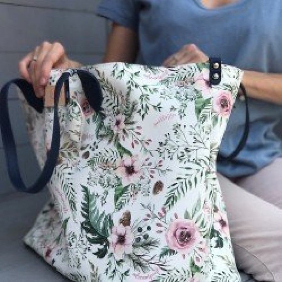 La Millou - Torba Large z saszetką - I'm Raccon - premium by Katarzyna Zielińska . - Esy Floresy 