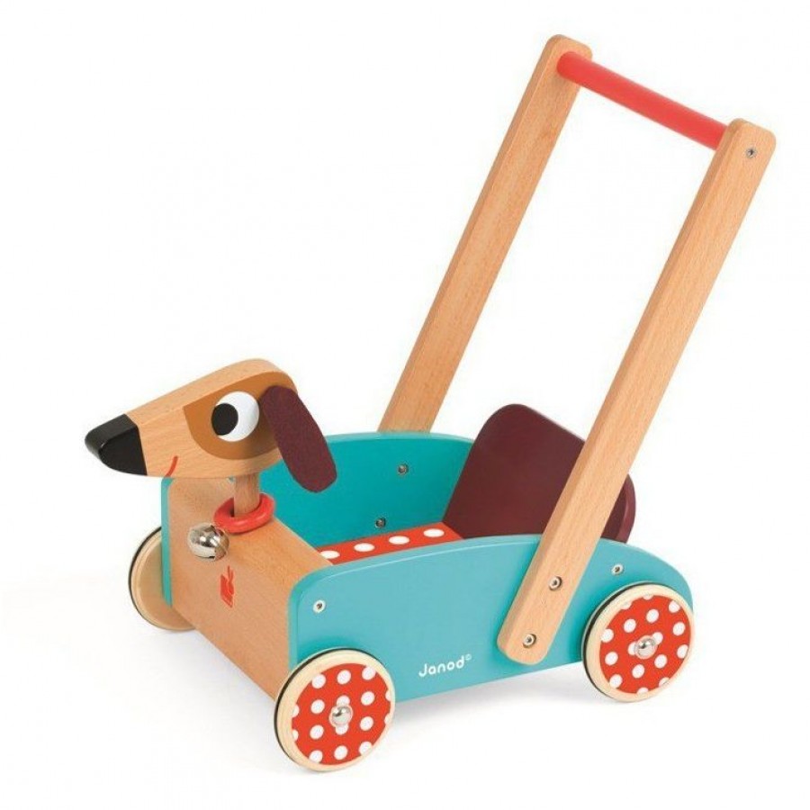 Janod - Szalony Piesek wózek chodzik . - Esy Floresy 