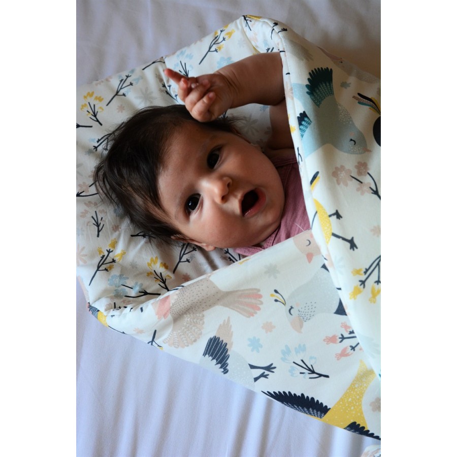 La Millou - Baby Horn - Cute Birds Vivid & cute Flowers Vivid  - Esy Floresy 