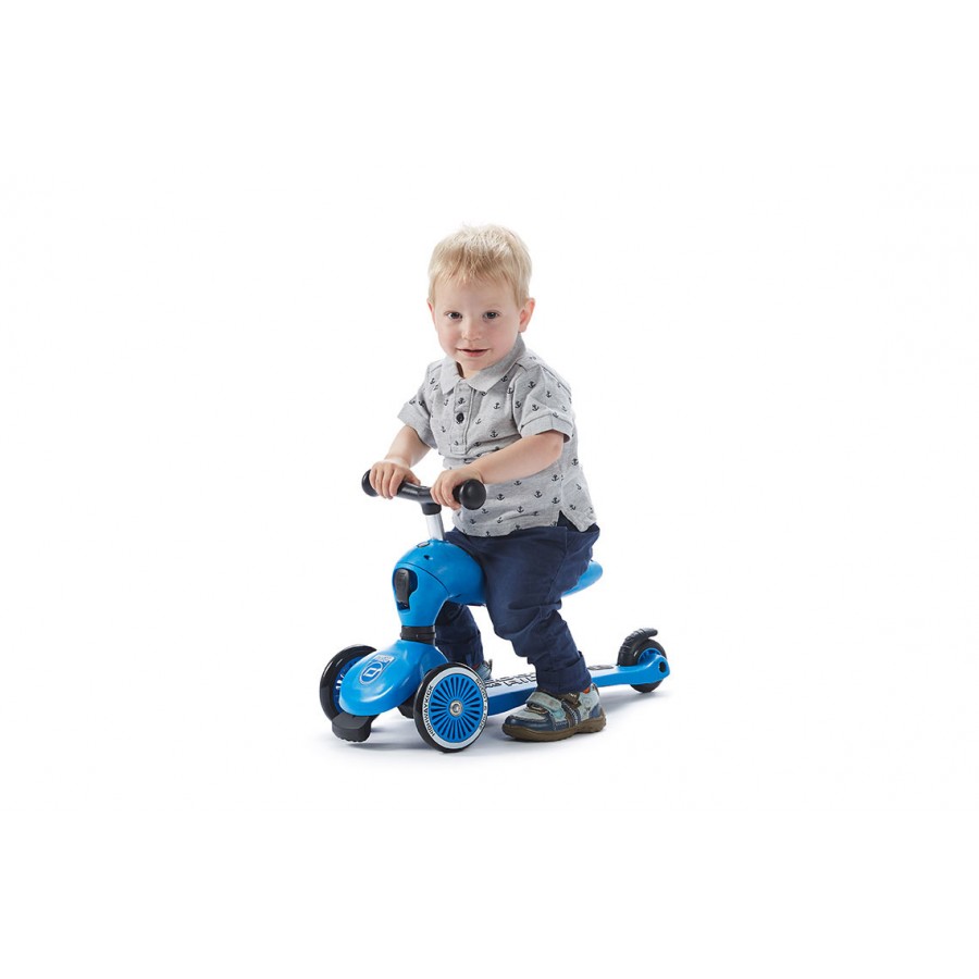 Scootandride  - Highwaykick1 2w1 Jeździk i hulajnoga 1-5 lat Blue . - Esy Floresy 