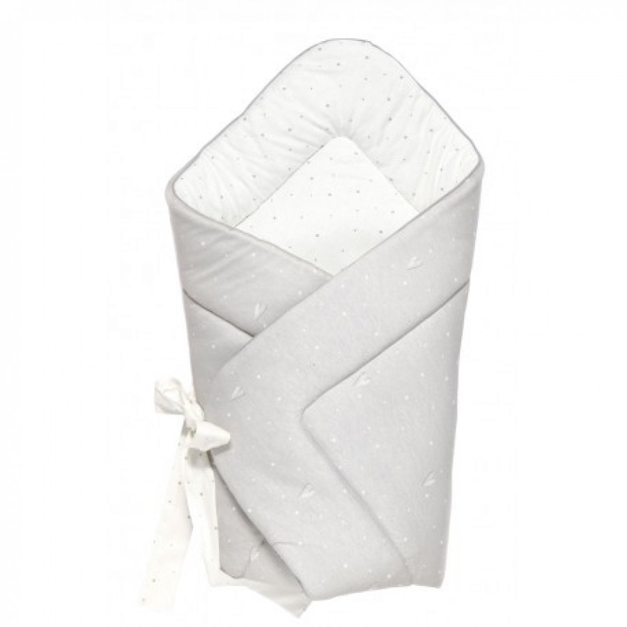 Effiki - Rożek szary w białe serduszka by Małgosia Socha  - Esy Floresy 