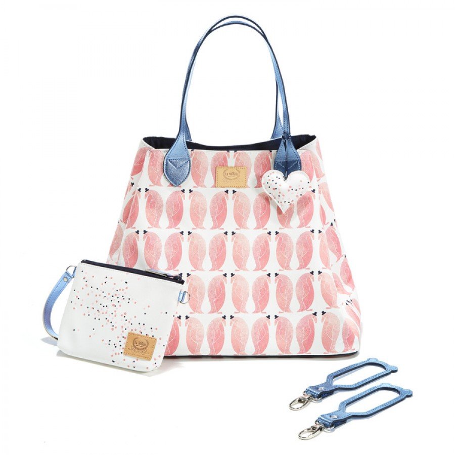 La Millou - Torba Medium z Saszetką - Penguin Pepe - Premium, La Millou Feeria by Katarzyna Zielińska - Esy Floresy 