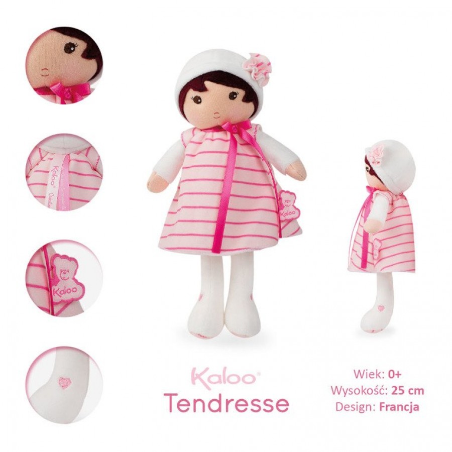 Kaloo-  Lalka Rose 25 cm w pudełku kolekcja Tendresse - Esy Floresy 