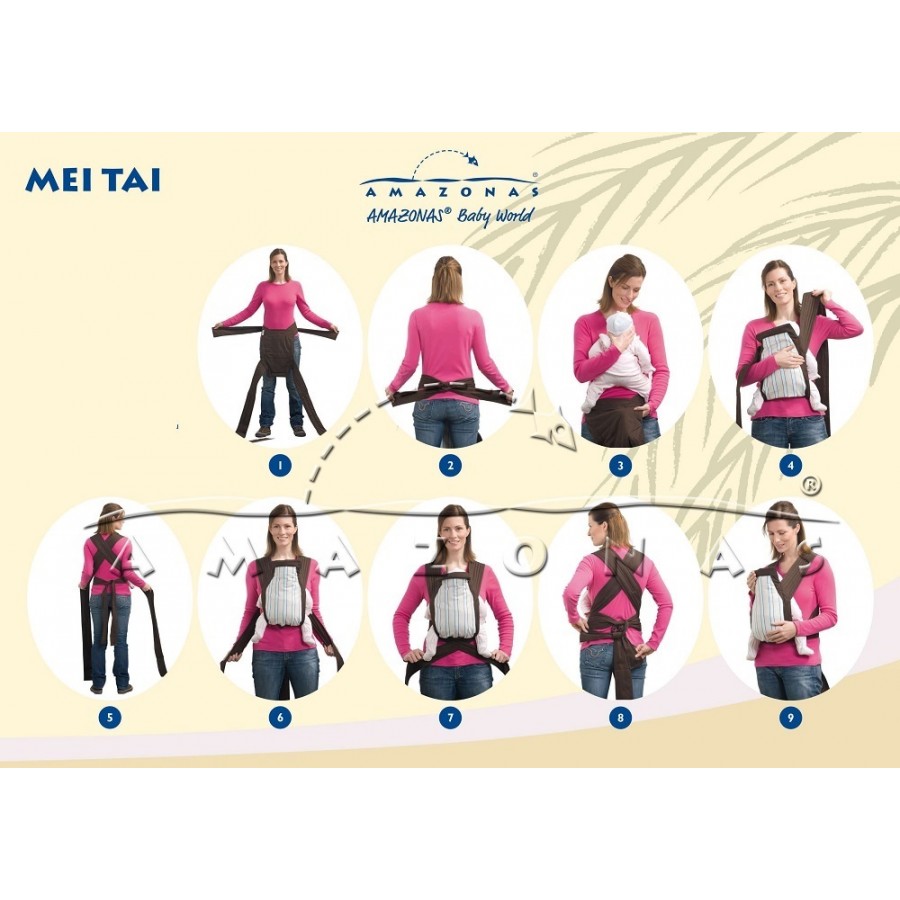 Amazonas - Nosidło  Mei Tai Earth - Esy Floresy 