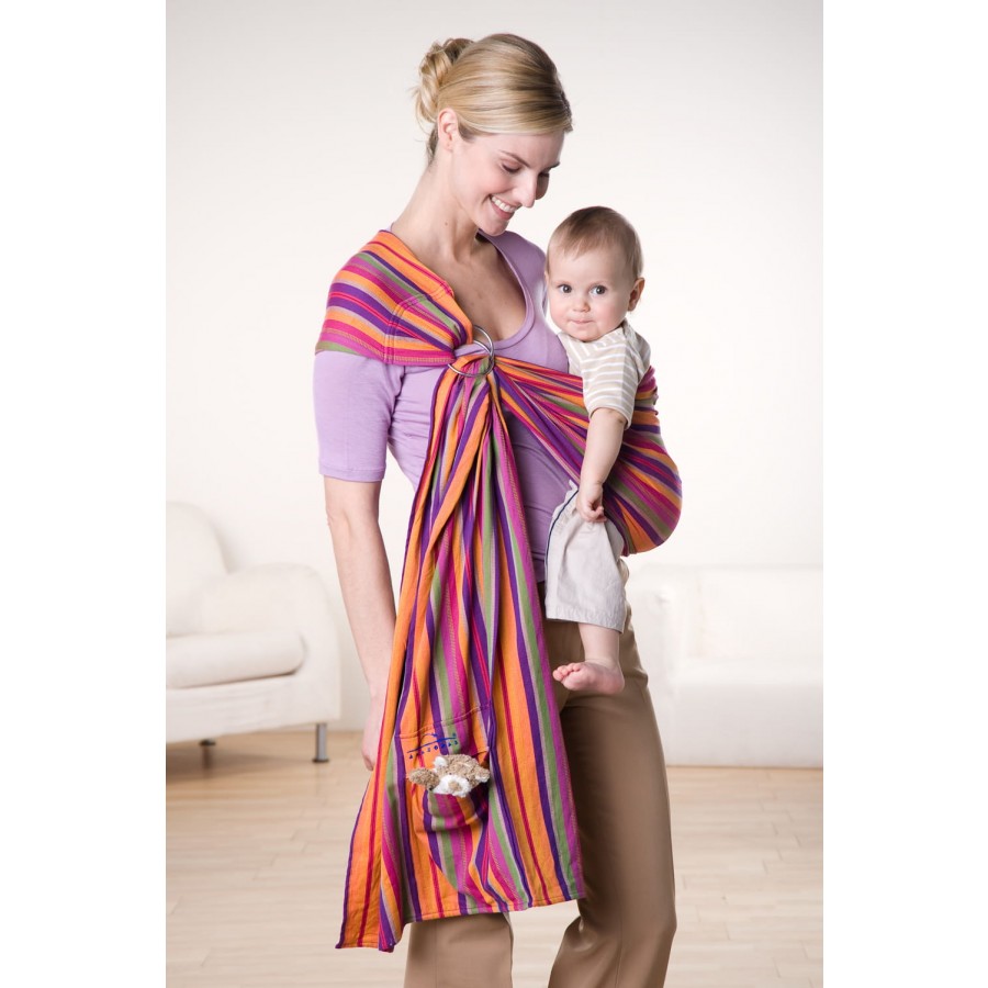 Amazonas - Chusta Ring Sling Lollipop Large 210 cm  - Esy Floresy 