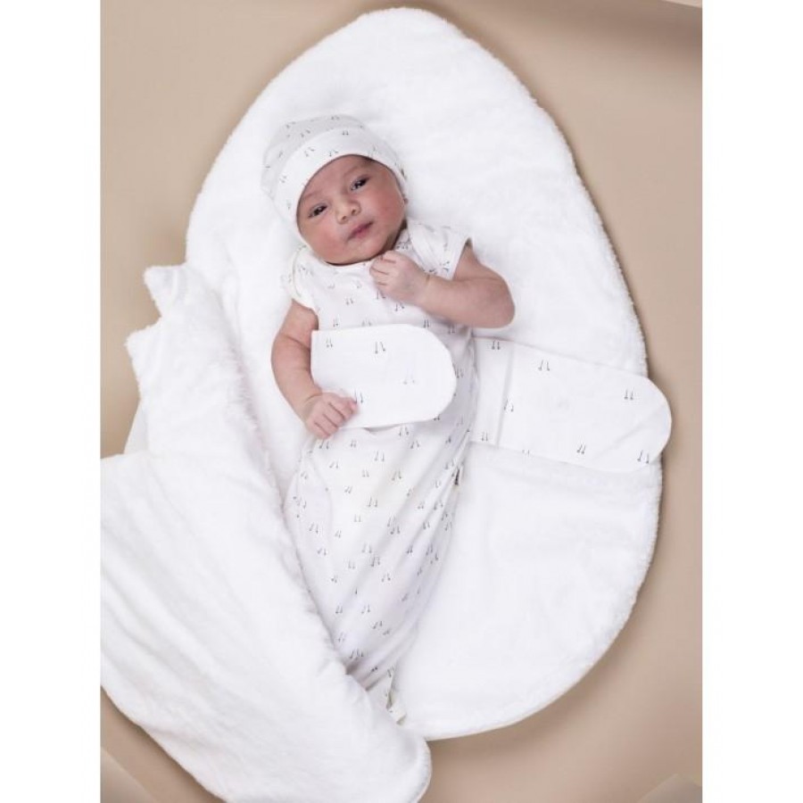 Baby Bites - Śpiworek zimowy Egg (0-3 miesięcy) White - Esy Floresy 