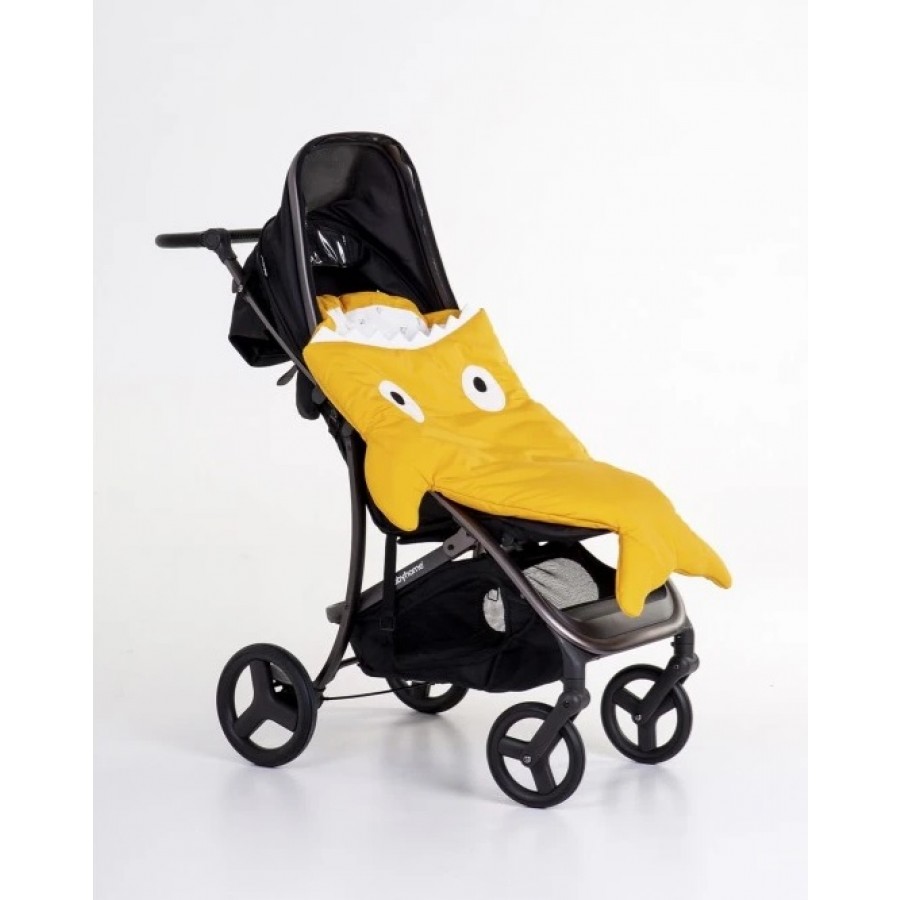 Baby Bites - Śpiworek zimowy Shark (1-18 miesięcy) Stone/Blue - Esy Floresy 