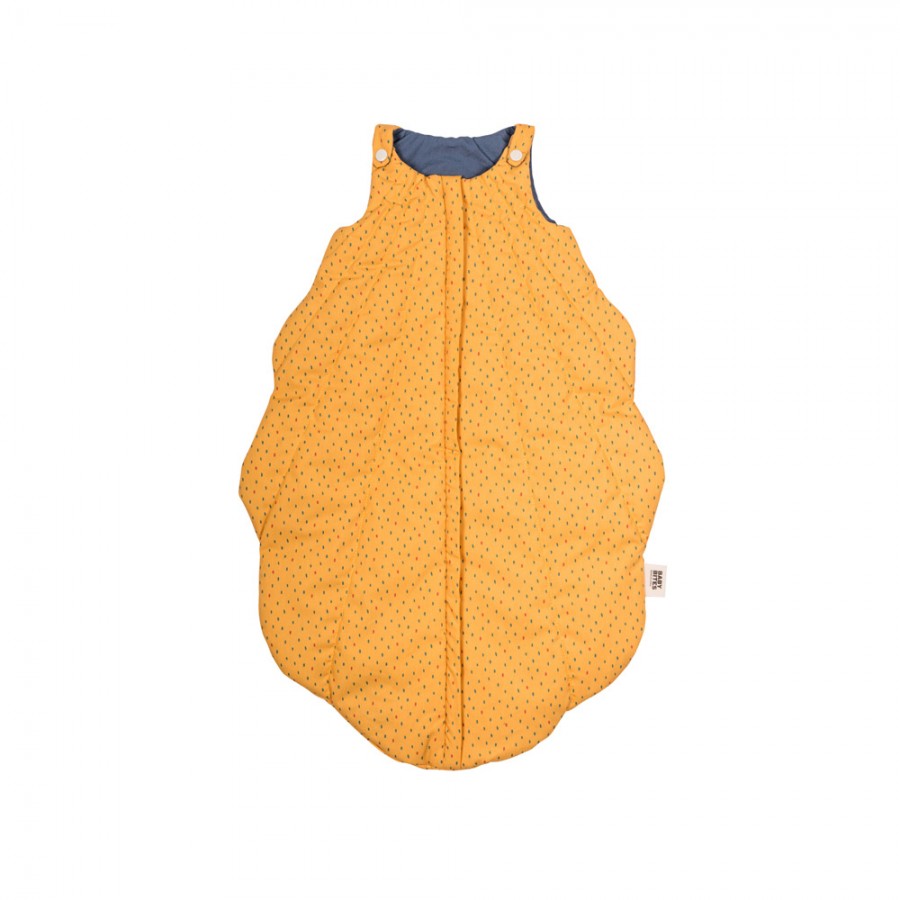 Baby Bites - Śpiworek letni Seashell (1-6 miesięcy) Mustard - Esy Floresy 