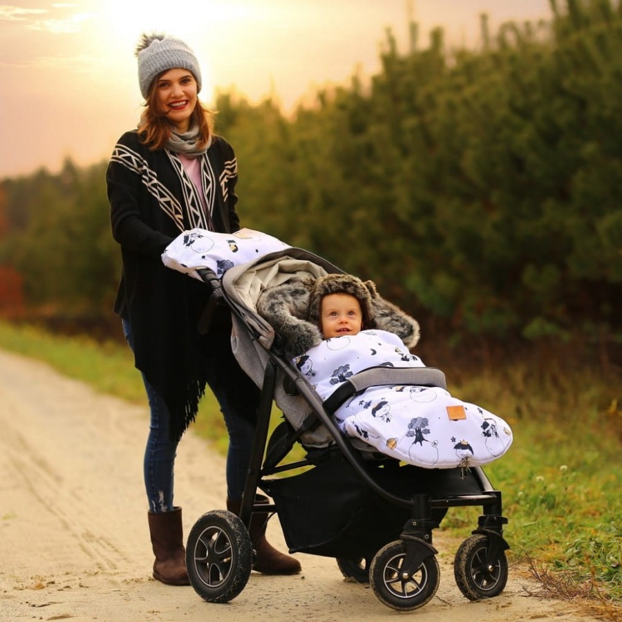 Makaszka - Śpiworek Bottle Green 0-18 miesięcy .  - Esy Floresy 