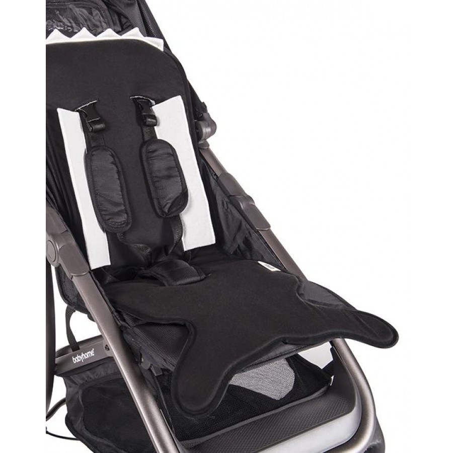 Baby Bites - Wkładka do wózka z bawełny organicznej Fish Tail Black - Esy Floresy 