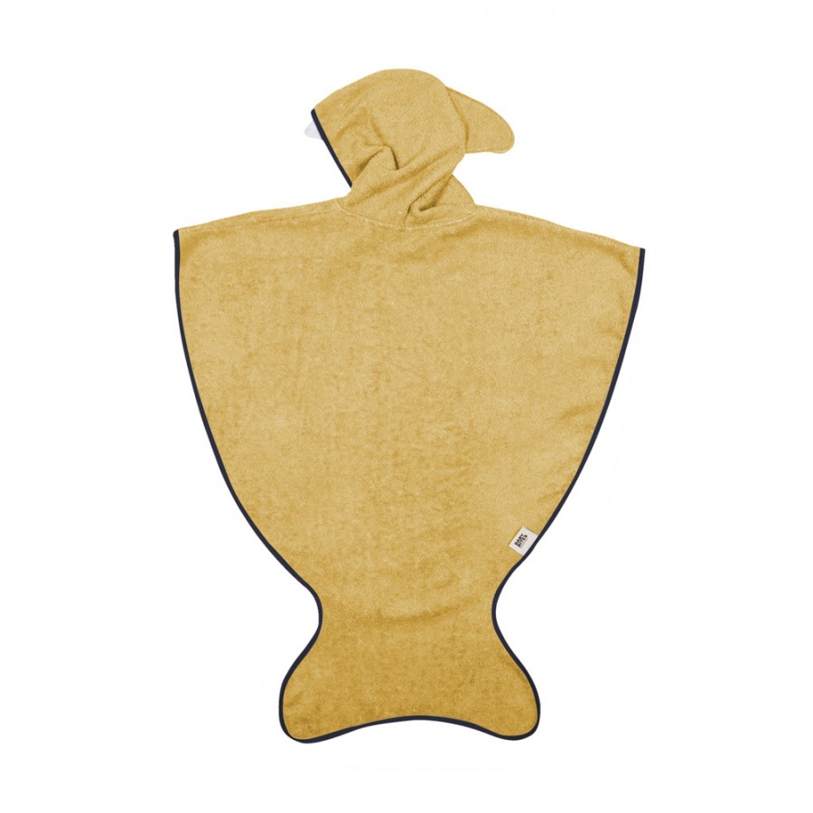 Baby Bites - Poncho (3-6 lat) Fish Tail Mustard - Esy Floresy 