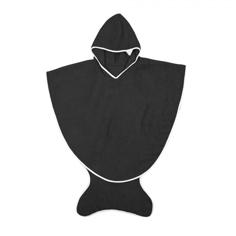 Baby Bites - Poncho (3-6 lat) Fish Tail Black - Esy Floresy 