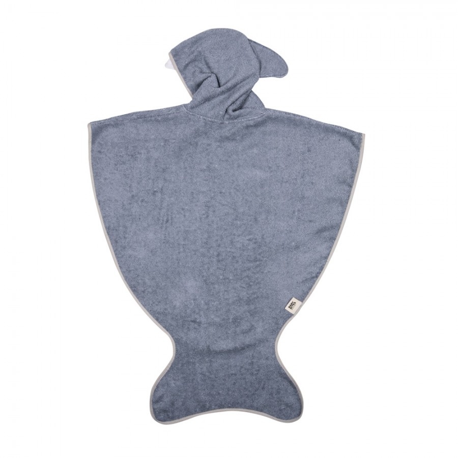 Baby Bites - Poncho (3-6 lat) Fish Tail Slate Blue - Esy Floresy 