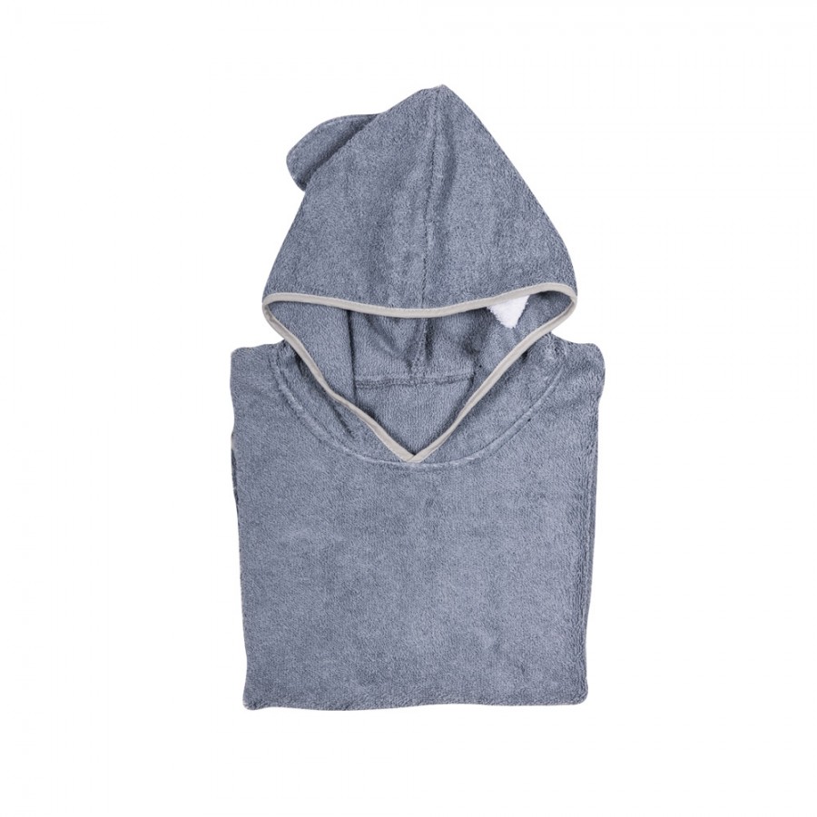 Baby Bites - Poncho (3-6 lat) Fish Tail Slate Blue - Esy Floresy 