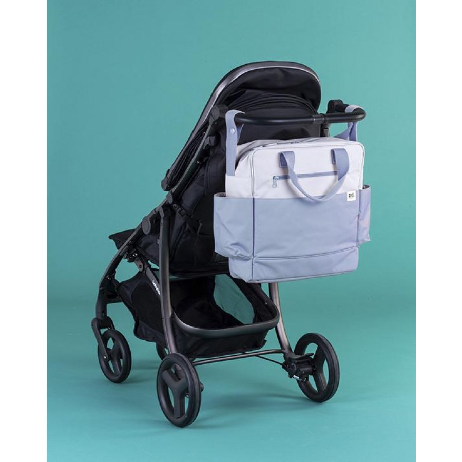 Baby Bites - Torba do Wózka Stroller Bag Shark Stone/Blue - Esy Floresy 