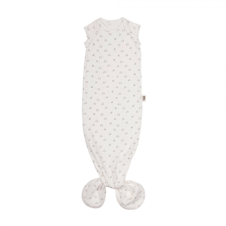 Baby Bites -  Śpioszki Baby Gown Egg (0-3 miesięcy) White  - Esy Floresy 