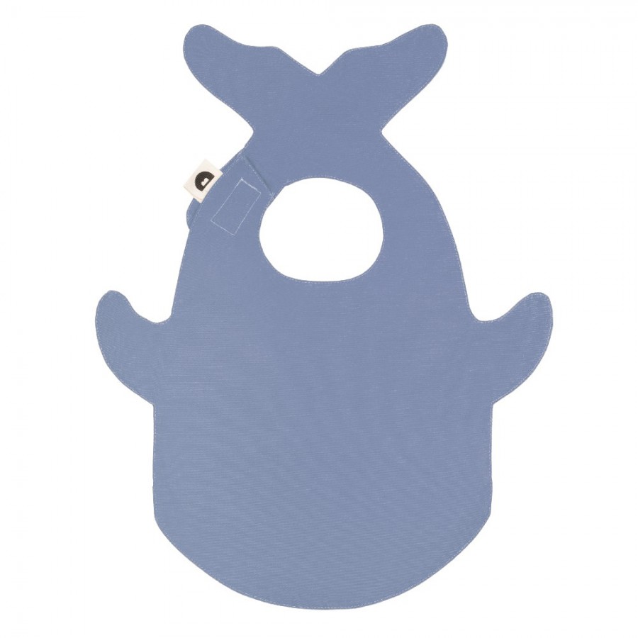 Baby Bites - Śliniak nieprzemakalny stalowoniebieski - Esy Floresy 