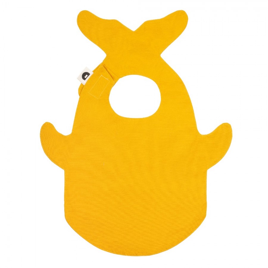 Baby Bites - Śliniak nieprzemakalny zółty musztardowy - Esy Floresy 