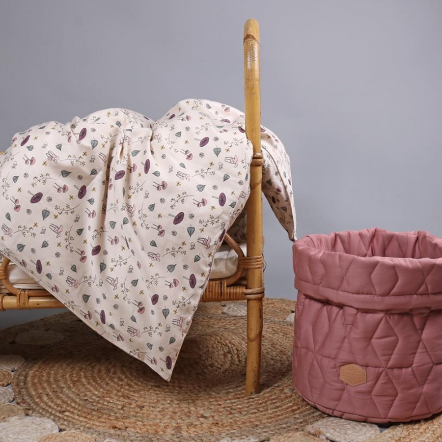 Filibabba - Pojemnik materiałowy na zabawki 43 x 35 x 35 cm Dark Grey - Esy Floresy 