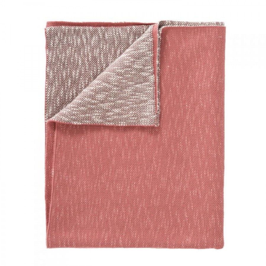 Fresk - Tkany kocyk z bawełny organicznej 100 x 150 cm Ananas Oker - Esy Floresy 