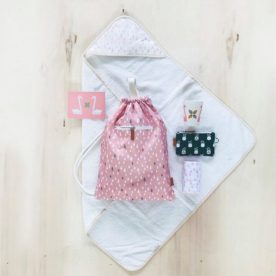 Fresk - Plecak worek Kropelki Pink - Esy Floresy 