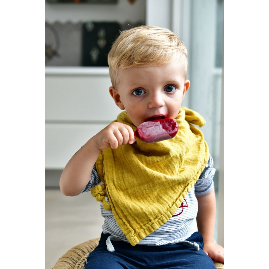 Filibabba - Pieluszka muślinowa 65 x 65 cm Lemon - Esy Floresy 