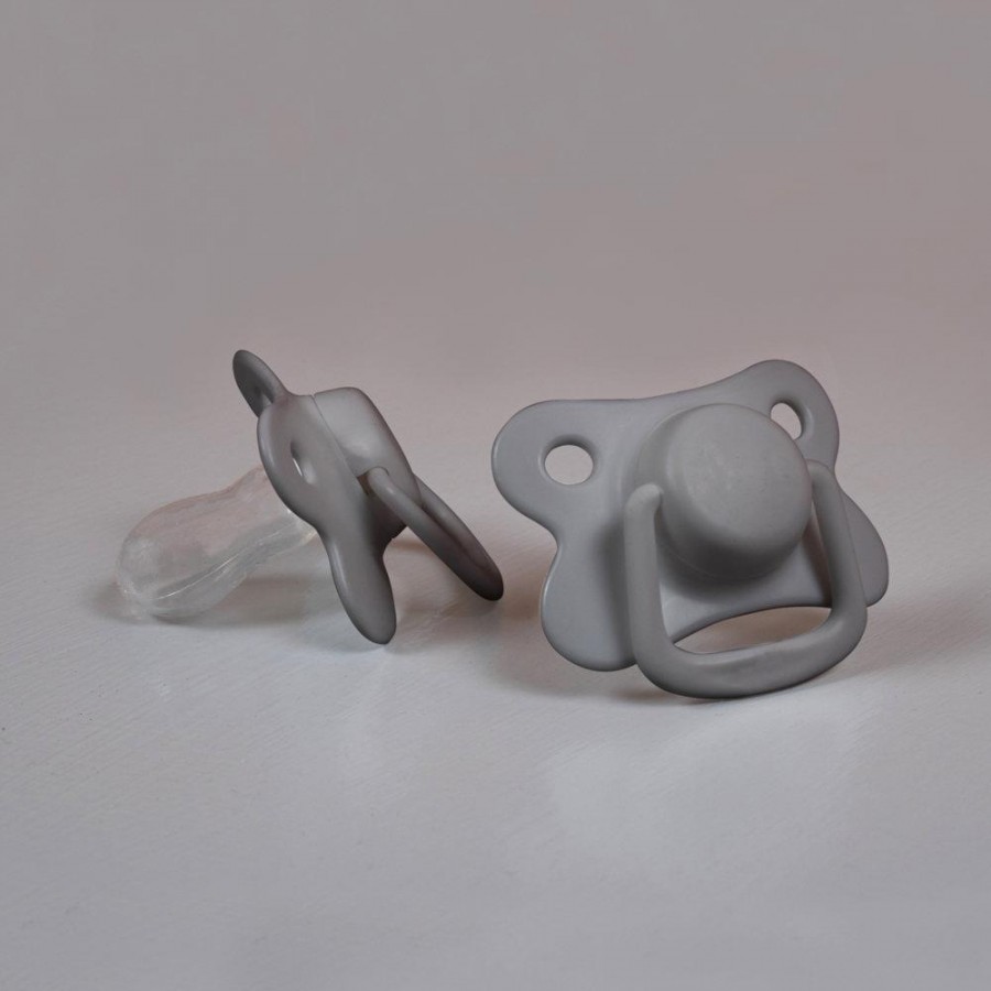 Filibabba Smoczki 2 szt. 6m+ Dark Grey - Esy Floresy 