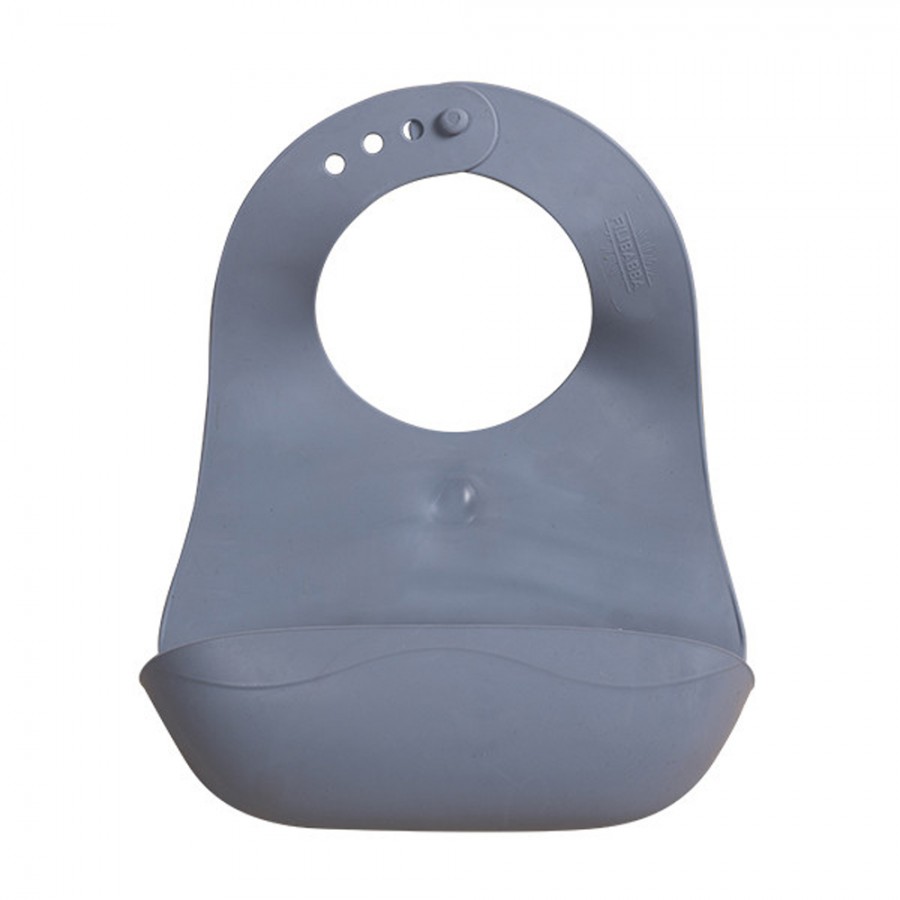 Filibabba - Śliniak gumowy z kieszonką Powder Blue - Esy Floresy 