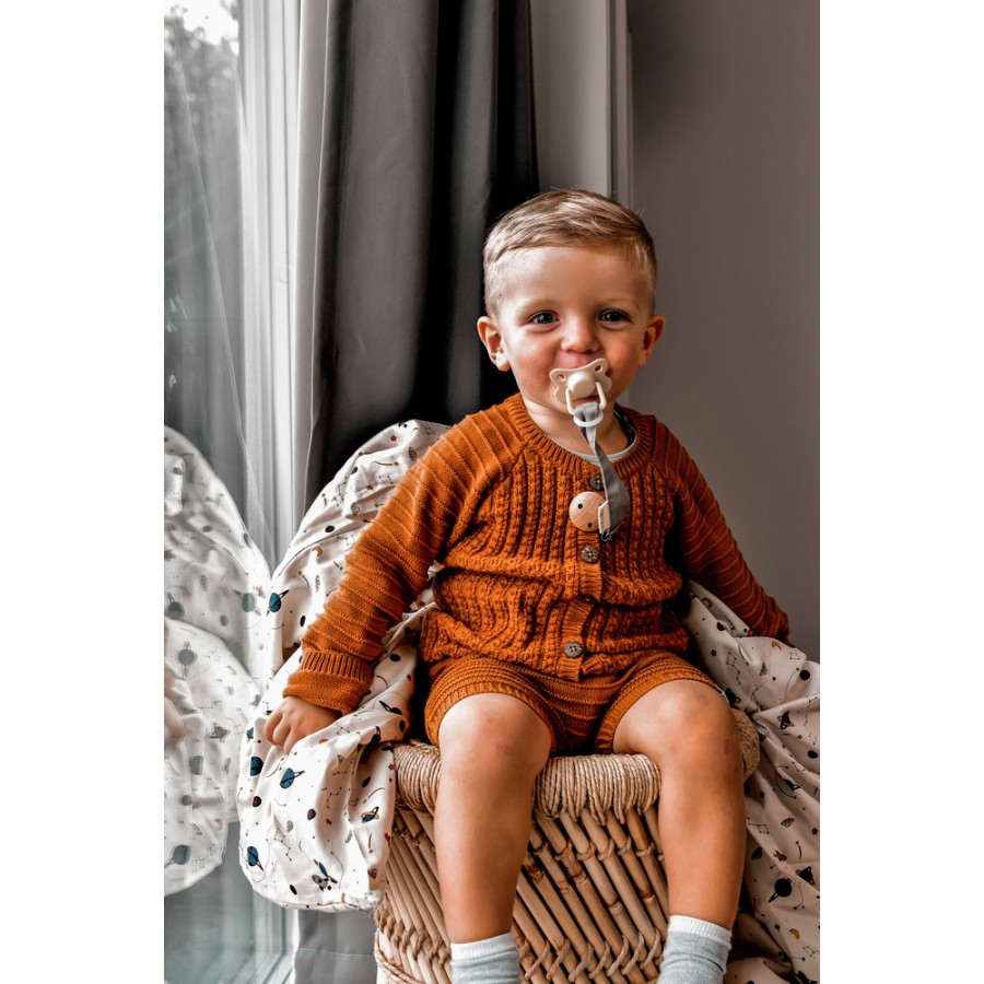 Filibabba - Zawieszka do smoczka Dark mint - Esy Floresy 