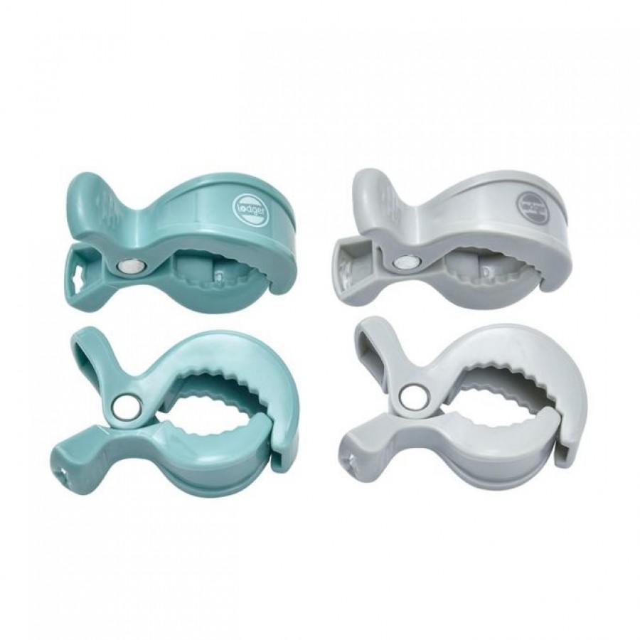 Lodger - Klipsy do kocyka - Feather/Mist 4 szt. - Esy Floresy 