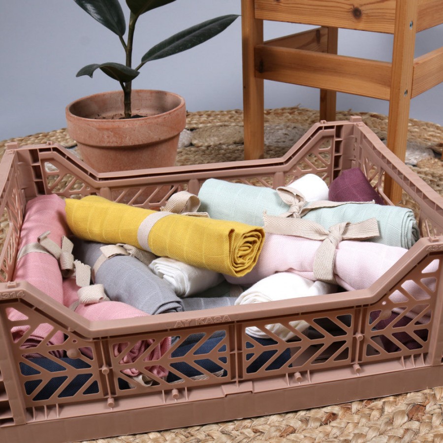 Filibabba - Pieluszka muślinowa 65 x 65 cm Rust - Esy Floresy 