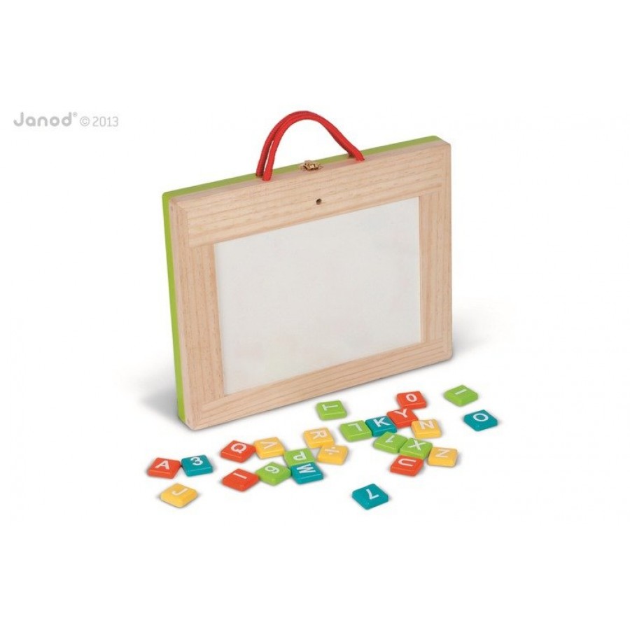 Janod - Magnetyczna walizeczka tablica 4w1 - Esy Floresy 